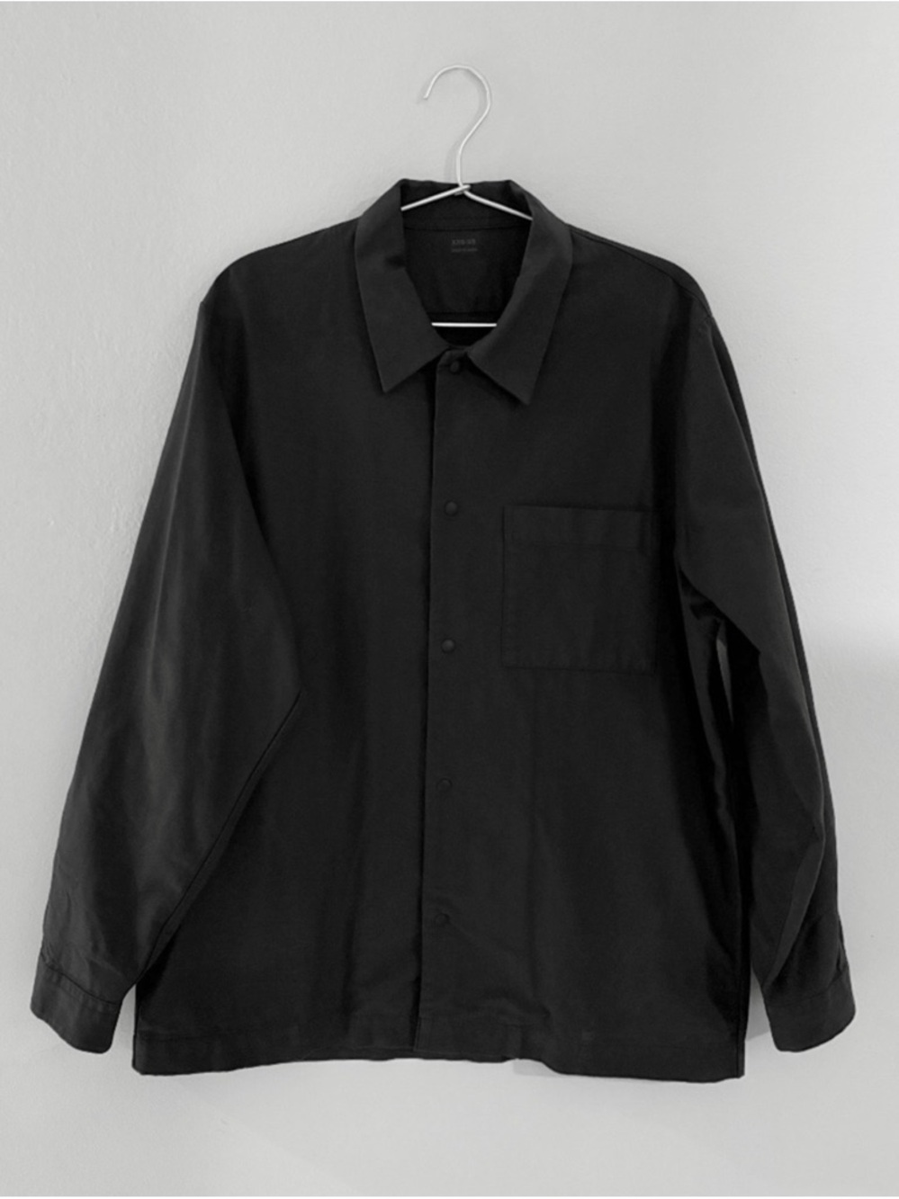 Vintage MUJI Unisex Mid-Weight 100% Cotton Black Work Jacket. Size XS. NWOT